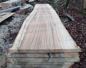 Wide board: spalted beech