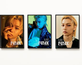 Stray Kids Felix | 3 Posters Print Set