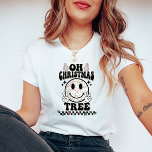 Funny Christmas Shirt, Funny Christmas Gifts, Oh Christmas Tree Shirt, Merry Christmas Tshirt, Xmas Shirt, Christmas Snowman Shirt