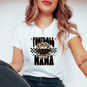 Football Mama Shirt, Gift For Football Mom, Womens Football Shirt, Football Season T Shirt, Sports Mom Tshirt, Football GameDay Tee