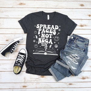 Book Lover Shirt, Book Lover Gift, Reading Shirt, Teacher Tshirt, Book Club Shirt, Reader Tshirt, Book T Shirt, Spread Pages Shirt