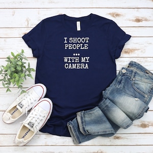 Funny Photography Gift for Photographer, Camera Lover Shirt, Camera Shirt, Minimalist T Shirt For Wedding Photographer