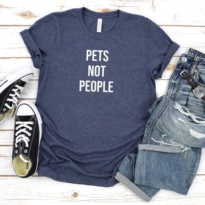 Pets Not People Shirt, Funny Gift for Veterinarian Shirt, Personalized Veterinarian Tshirt, Future Veterinarian Gift, Vet Tech Shirt