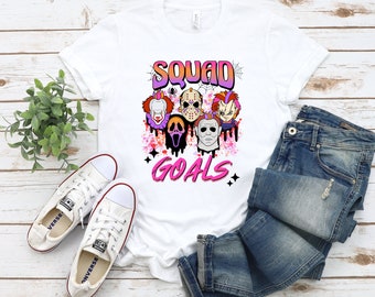 Horror Squad Tore Halloween T-shirt: Lustiges gruseliges Outfit