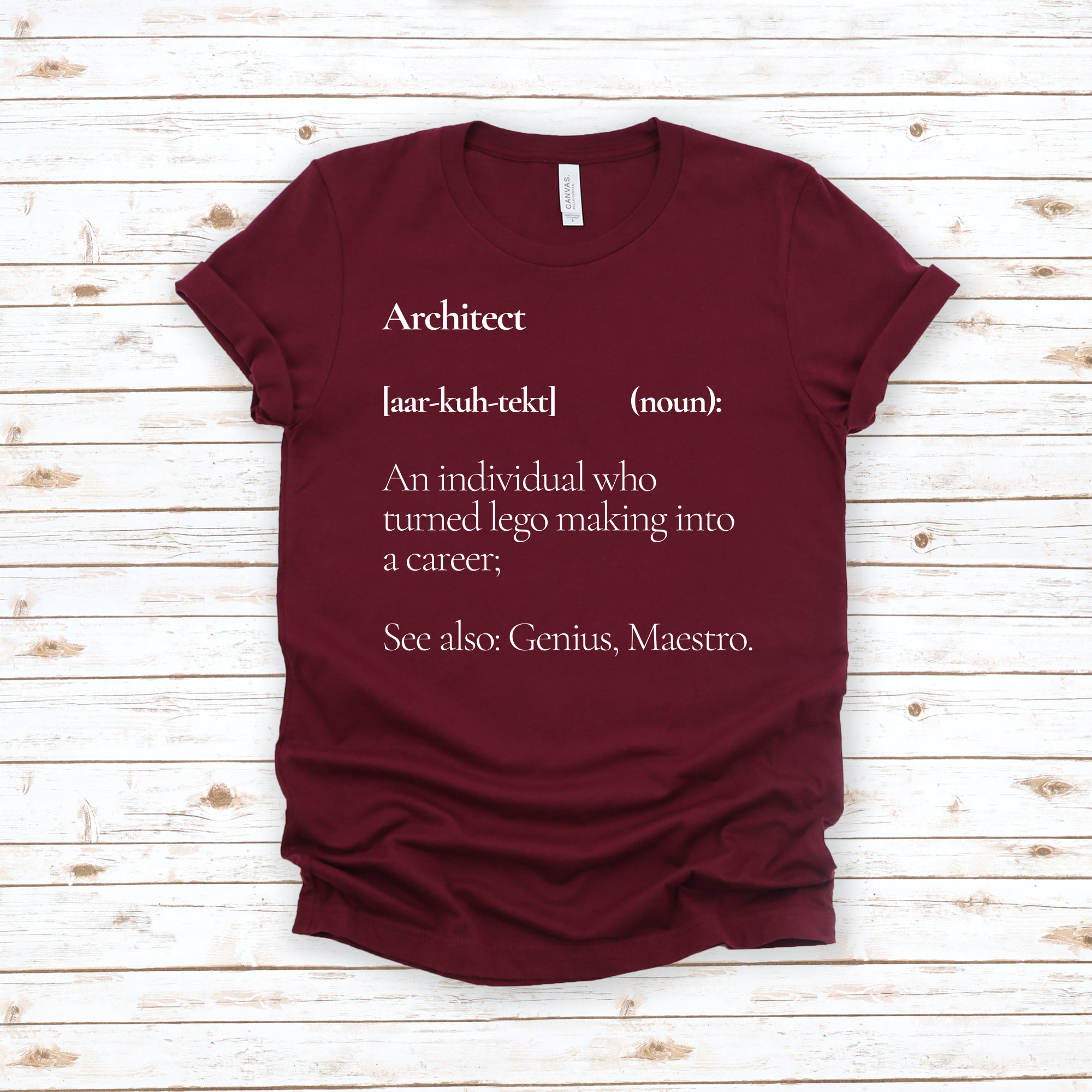 Architect Definition T-Shirt Architect Definition T-Shirt