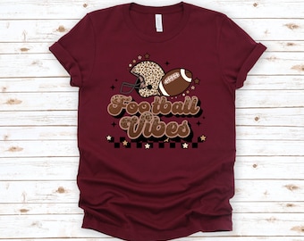 Football Vibes T-Shirt: Gameday Sports Tee