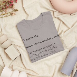 Funny Veterinarian Definition Shirt, Funny Veterinarian Gift, Future Veterinarian Tshirt, Vet Student Grad Gift, Veterinary Technician Gift