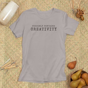 Possibly Contains Creativity Shirt, Funny Gifts for Architects, Future Architect Gifts for Friends, Unisex Architecture Tshirt