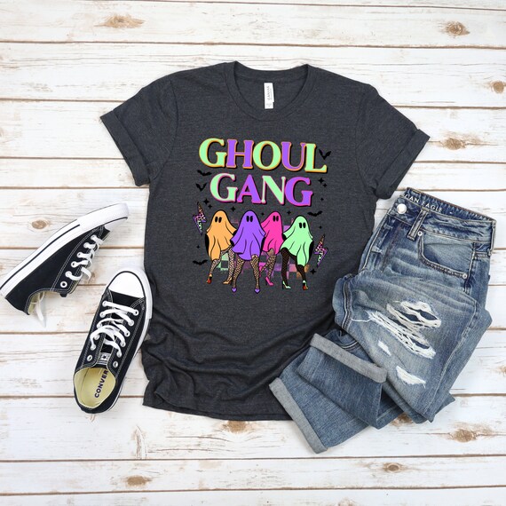 Ghoul Gang Halloween T-shirt: Funny Spooky Season Ghost Shirt - Etsy