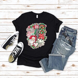 Christmas Tree T Shirt, Funny Christmas Tshirt, Santa Claus Shirt, Merry Christmas T Shirt, Christmas Bolt Shirt, Winter Shirt, Xmas Shirt