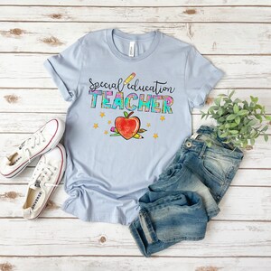 Special Education Teacher Shirt, School Teacher T Shirt, Back To School Shirt, Teacher Appreciation Gift, Best Teacher Tshirt, Sped Teacher