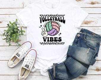 Beachvolleyball Vibes T-Shirt: Spieltag Saison Shirt