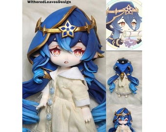 Testa integrata Nendoroid impermeabile personalizzata, testa GSC personalizzata, supporto personalizzazione OC, regalo di compleanno speciale