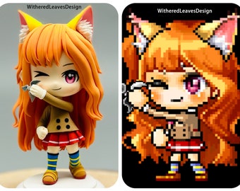 MapleStory High Quality Custom Clay Figures,High Reduction Character Custom Figures,100% Handmade,Custom Clay Figurines, Birthday Gifts