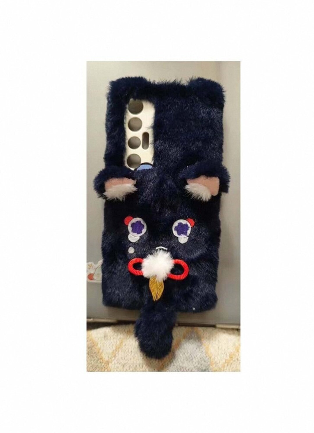 Genshin Impact Scarameow Cat Plush Phone Case Xiao Cat Plush Etsy