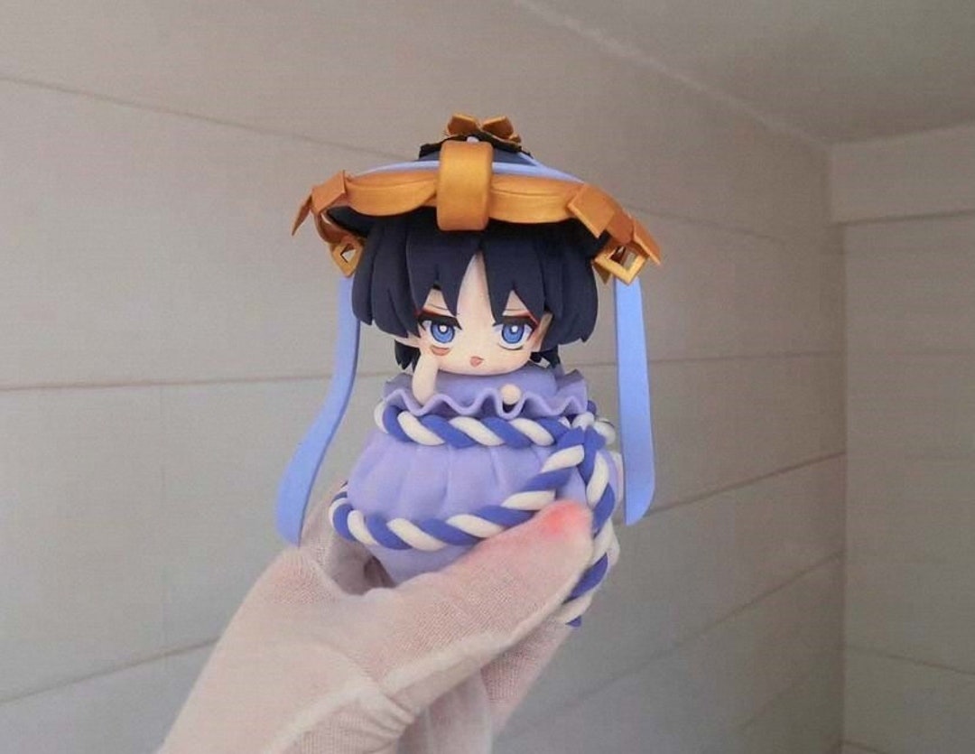 Genshin Impact WANDERER Figure, Cute Handmade Clay Figures, Gifts for