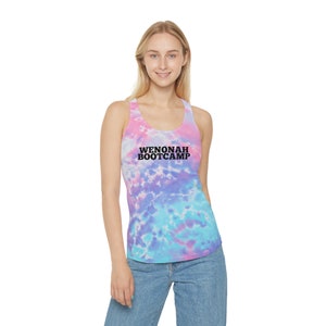 Tie Dye Racerback Tank Top
