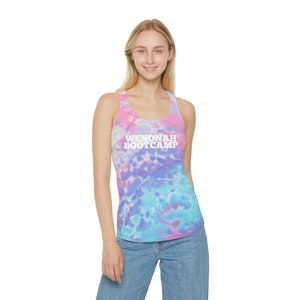 Tie Dye Racerback Tank Top