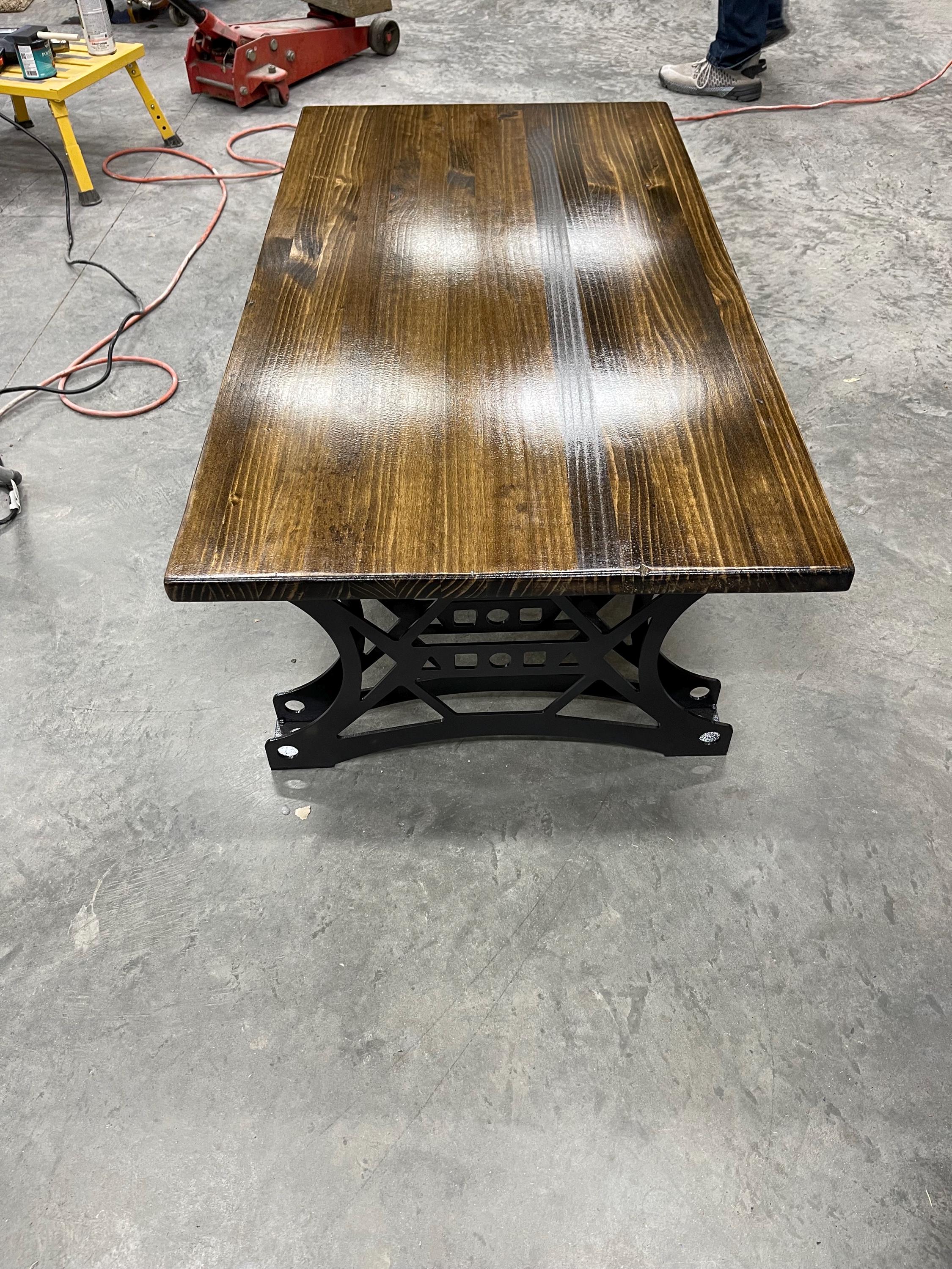 Image showcasing Coffee Table-industrial/rustic Metal - Etsy