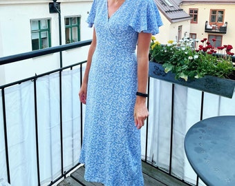 Sommerkleid - Viskose - Handgemachtes Kleid