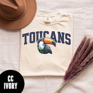 Custom Mascot T-shirt, Comfort Colors® Your Custom Mascot Tee, Your School Spirit Tee, Highschool Mascot, College Mascot, Elementary Mascot
