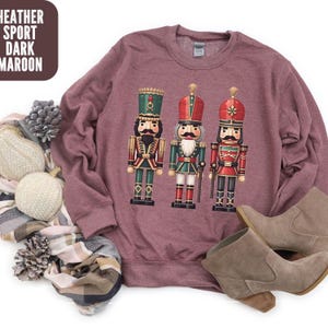 The Sarah Three Nutcrackers Sweatshirt main image 1