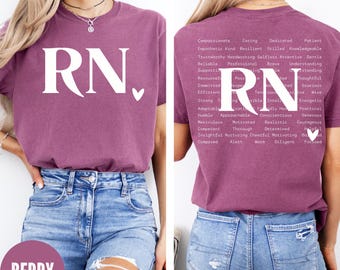 Registered Nurse Shirt, Comfort Colors® RN Shirt, Nursing Gifts Nurse Appreciation Week, Nurse Definition Shirt, Nursing Graduate Tee