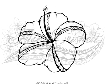 Hibisco polinesio por @AlohaCrishell