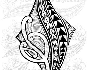 Diseño polinesio por @AlohaCrishell