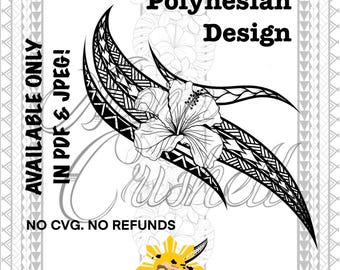 Diseño polinesio de @AlohaCrishell