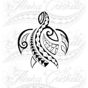 Polynesian Tribal Turtle @byAlohaCrishell