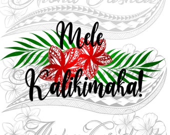 Mele Kalikimaka! Hawaiian: Merry Christmas Digital Download