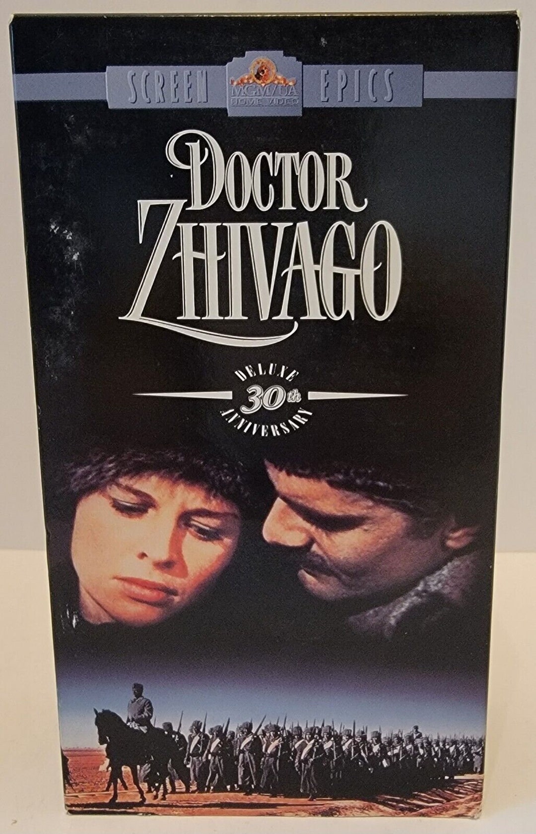 Doctor Zhivago VHS 1995 2tape Set Deluxe 30th Anniversary Etsy