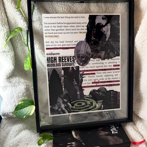Dramione Manacled Draco Hermione Annotated Physical Book Print 8.5"x11"