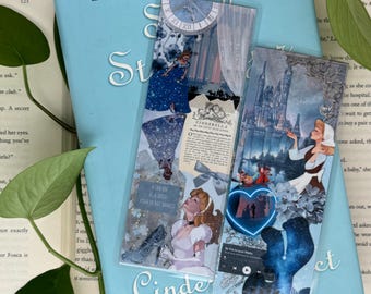 Assepoester Disney Princess dubbelzijdige bladwijzer