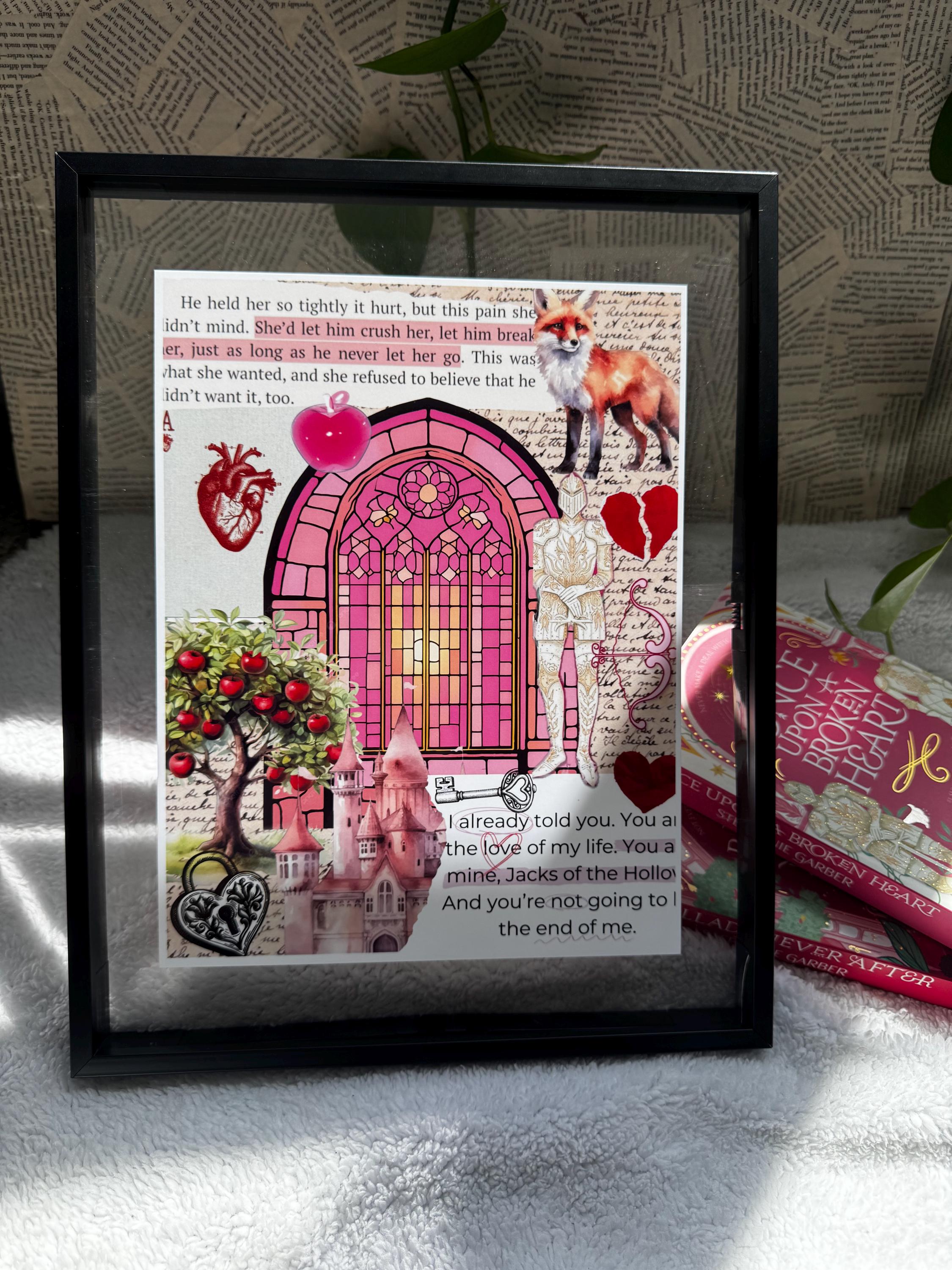 Once Upon A Broken Heart Physical Book Print 8.5"x11"