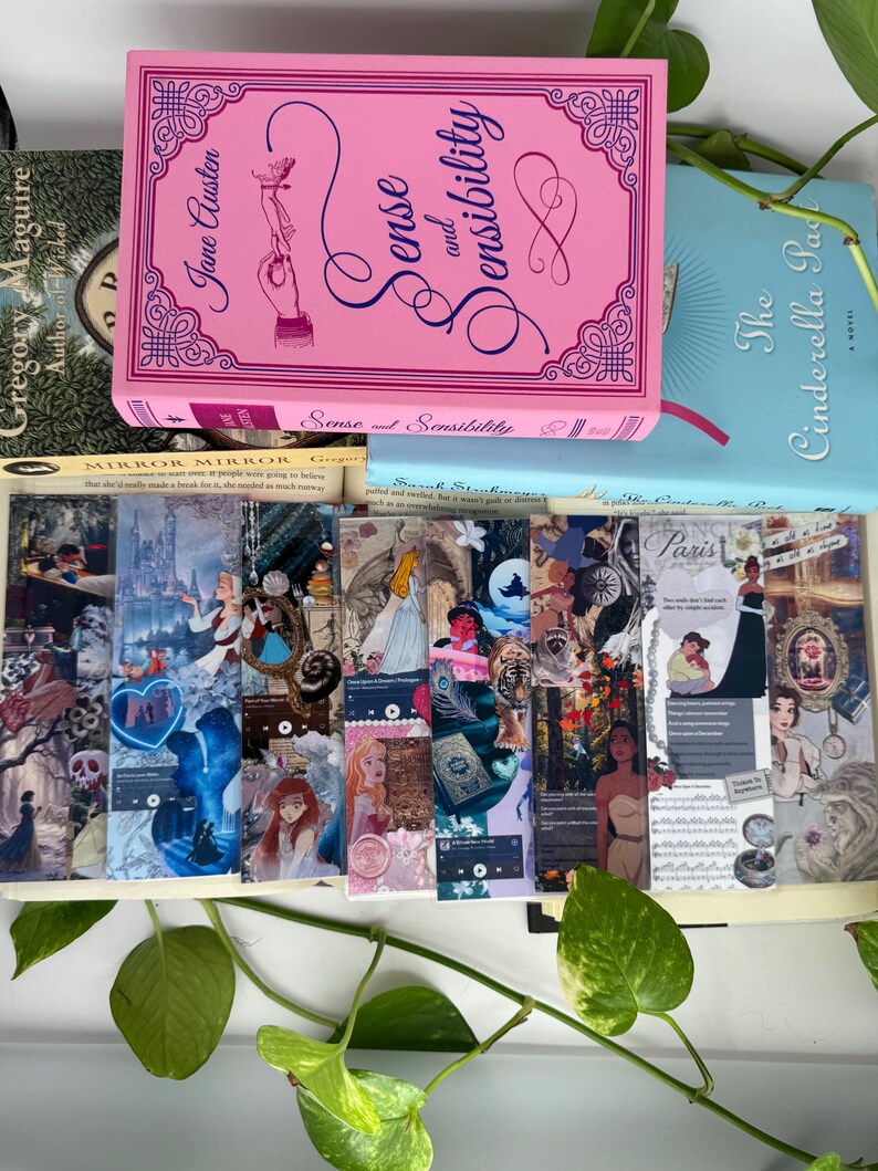 Jasmine Aladdin Disney Princess Double Sided Bookmark - Etsy