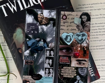 Twilight Edward Cullen & Bella Swan Double Sided Bookmark