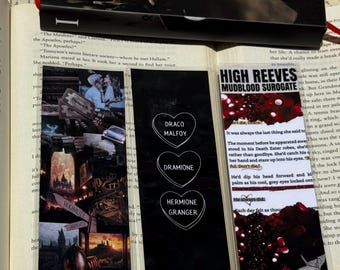 Dramione Manacled Draco & Hermione Bookmarks