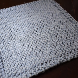 Knit Cotton Multi-use Cloth Set | 100% Cotton, Hand Knit | Set of 4 ...