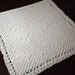 Knit Cotton Multi-use Cloth Set 100% Cotton, Hand Knit Set of 4 Face or ...
