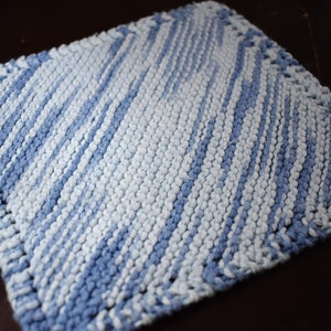 Knit Cotton Multi-use Cloth Set | 100% Cotton, Hand Knit | Set of 4 ...