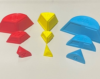 Ratio Fraction Cone Manipulative Teching Aid