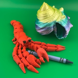 Articulated Hermit Crab 3D Print - Etsy