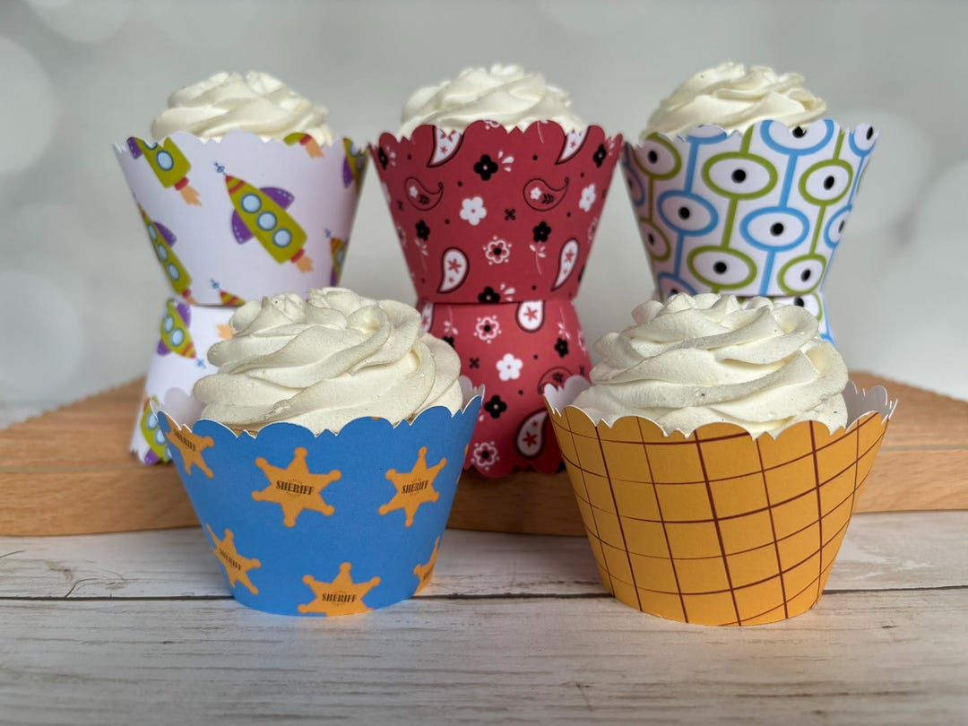 Toy Story Theme Wrappers / Two Infinity / Birthday Party / Cupcake ...