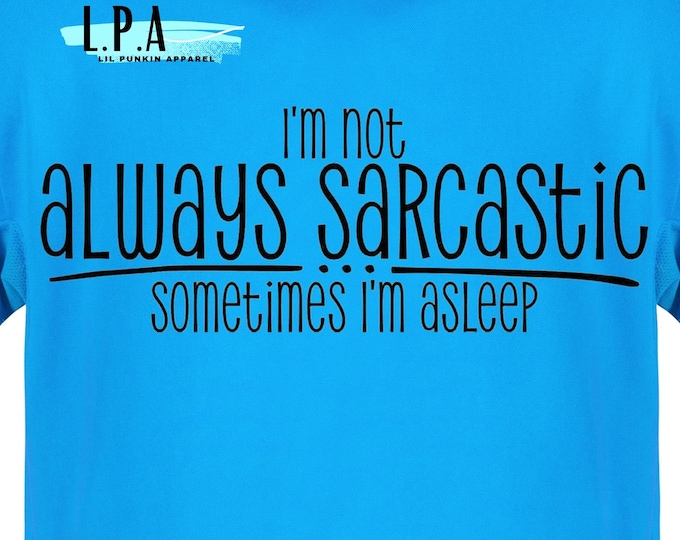 Sarcastic, sleep deprived, caffeine addict, humor tee, funny gifts for him and her,  smart ass Graphic Tee, Stay sarcastic, Smart Ass, jokes