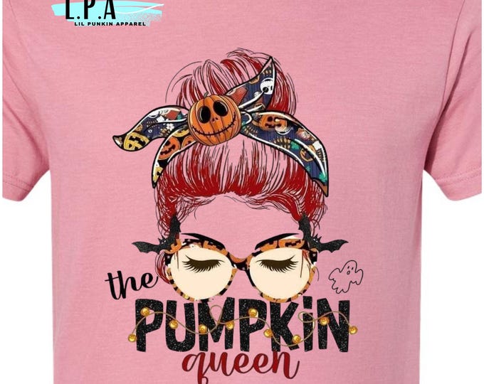 Pumpkin Queen T Shirt, Fall Pumpkins, Women's Halloween Tee, Classy and Sassy Apparel, Southern Fall Tee, Pumpkin Queen Life, Gifts for all