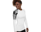 Women 39 s Rash Guard Lion Print