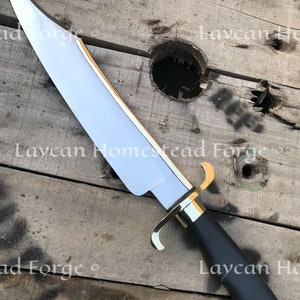 Handmade Alamo Musso Bowie Knife, Bowie Knife, Hunting Knife, Outdoor Knife, Gift For Him, Gift For Man, Anniversary Gift, Gift For Husband