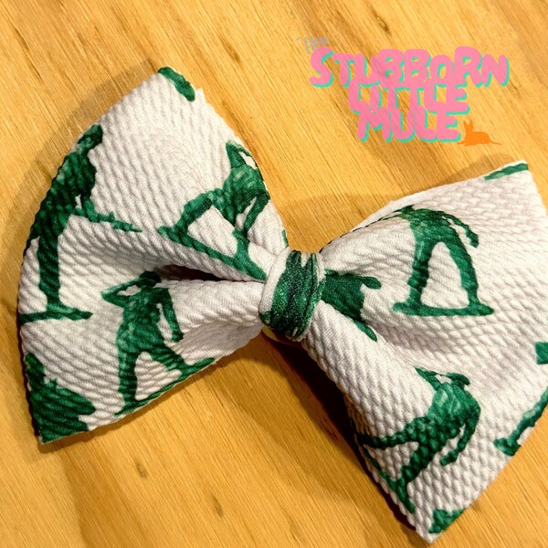Toy Soldier Army Men Bullet Bow Tie Sailor Bow  | children’s bow | hair bow | hair accessory | pet bow | movie icon | character | kids hair